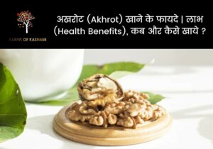अखरोट (Akhrot) खाने के फायदे लाभ (Health Benefits), कब और कैसे खाये