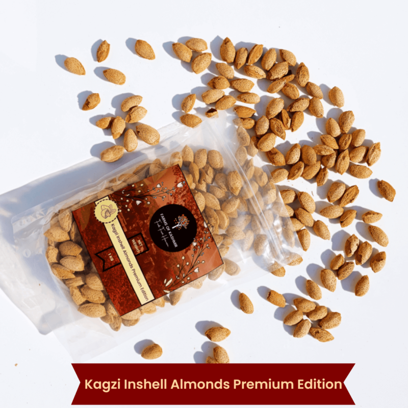 Kagzi Inshell Almonds Premium Edition