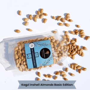 Kagzi Inshell Almonds Basic Edition