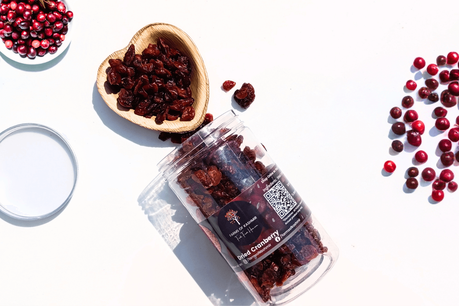 Cranberry Dry Fruit – Benefits, Uses, and Why You Should Add It to Your Diet Wholesome Dried Cranberry Slices from Farms of Kashmir 500Gram